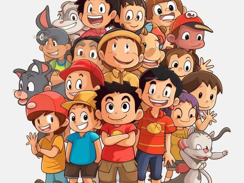 故事里的儿童人物 - 故事里面的人物