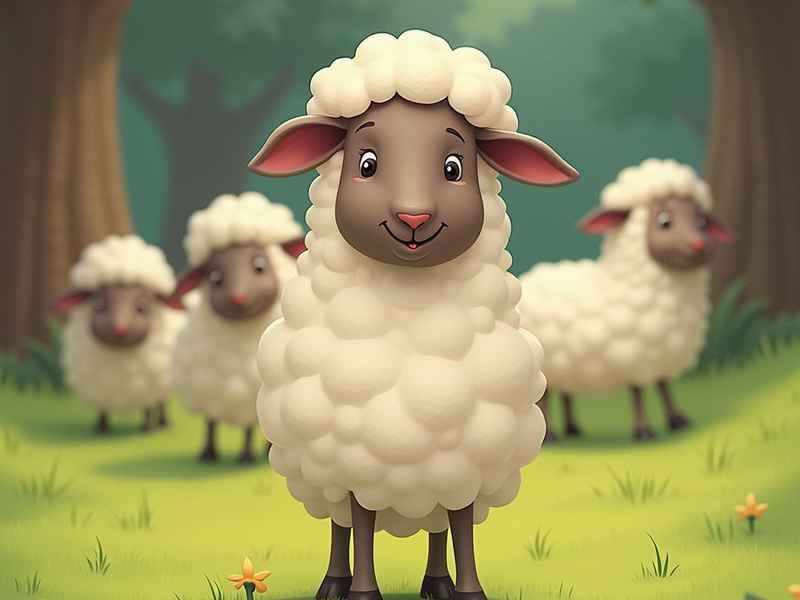 关于绵羊的民间传说故事、关于绵羊的民间传说故事作文