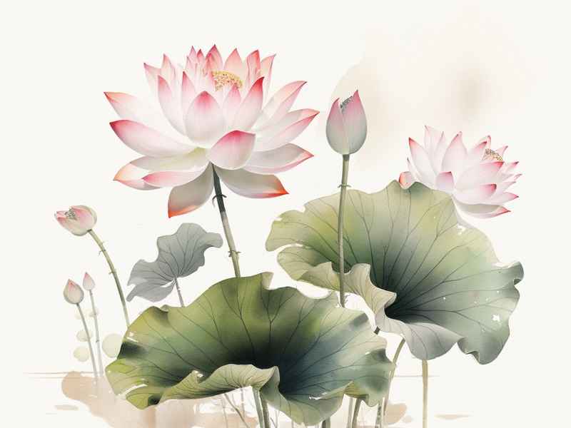 名人故事王冕画荷花（名人故事王冕画荷花作品）