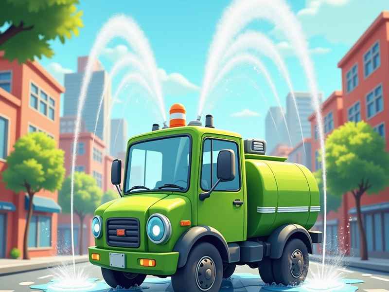 排水车儿童故事，关于水车的童谣