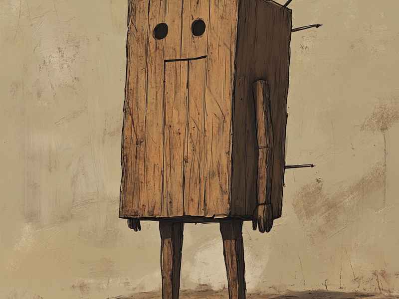 木头绘本、绘本木头人