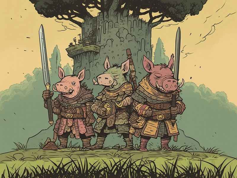 三只小猪 故事，三只小猪故事完整 睡前故事