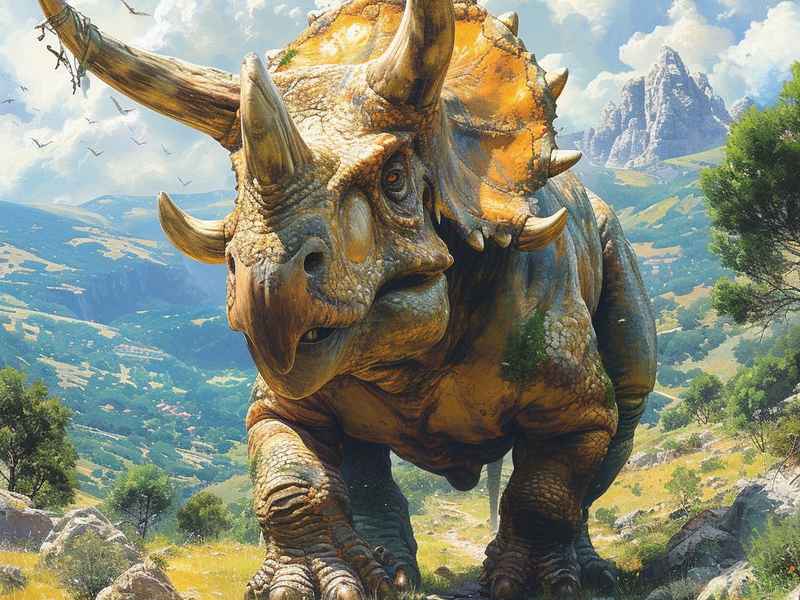 三角龙故事文字大全集（三角龙故事文字大全集图片）