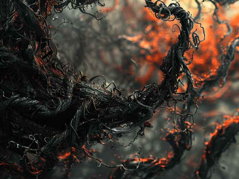 枯藤树简笔画 枯藤老树简笔画