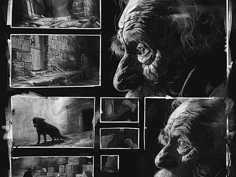 狐假虎威的故事和插图简笔画；狐假虎威的故事和插图简笔画图片