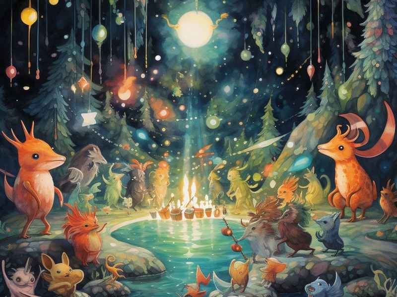 森林舞会的故事 森林舞会的故事有哪些