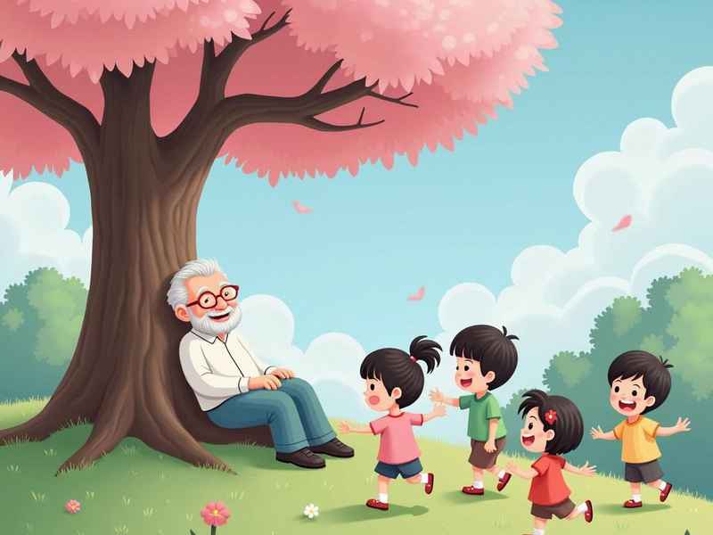 故事痒痒树图片 幼儿园痒痒树的故事图片