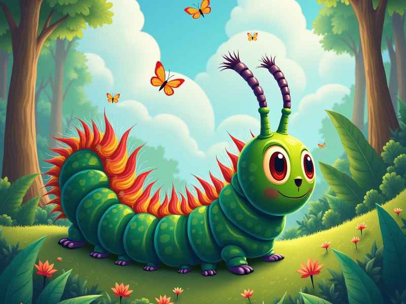 毛毛虫幼儿故事，毛毛虫幼儿故事简短