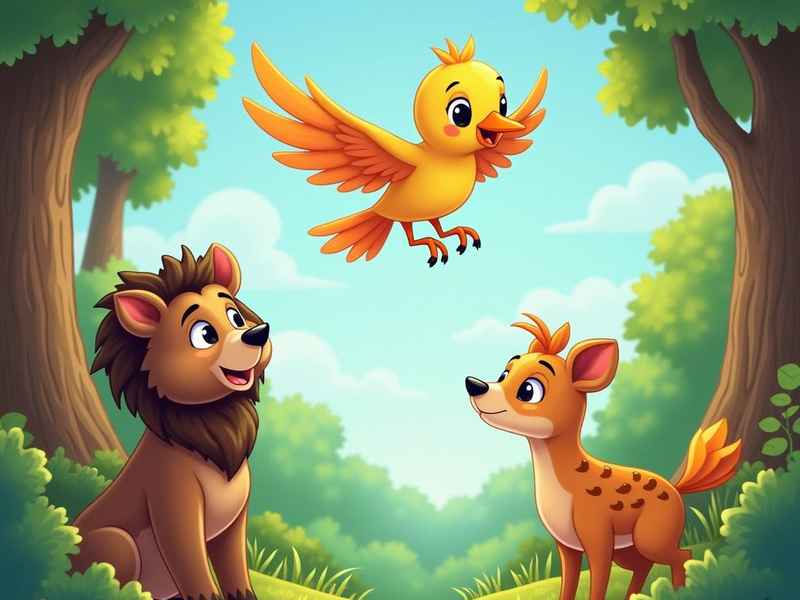 森林里的动物故事（森林里的动物故事作文）