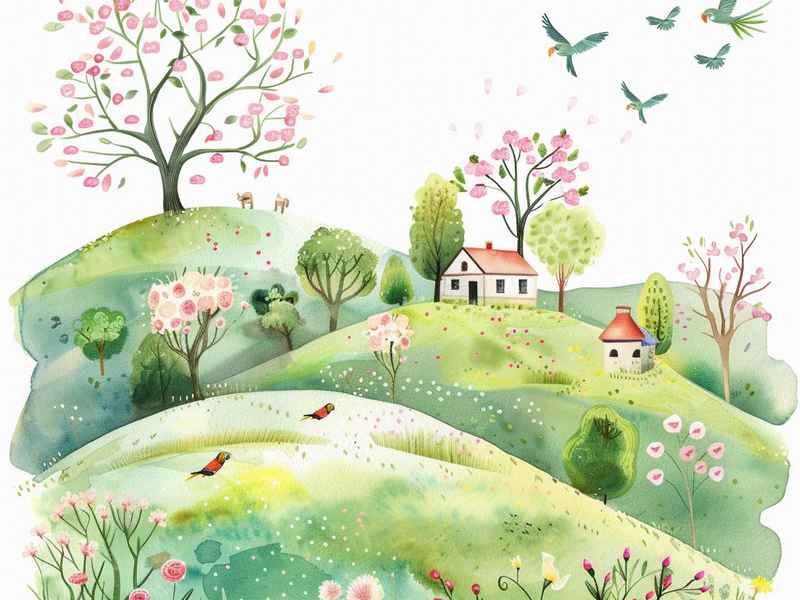 关于春天的绘本故事 关于春天的绘本故事幼儿园