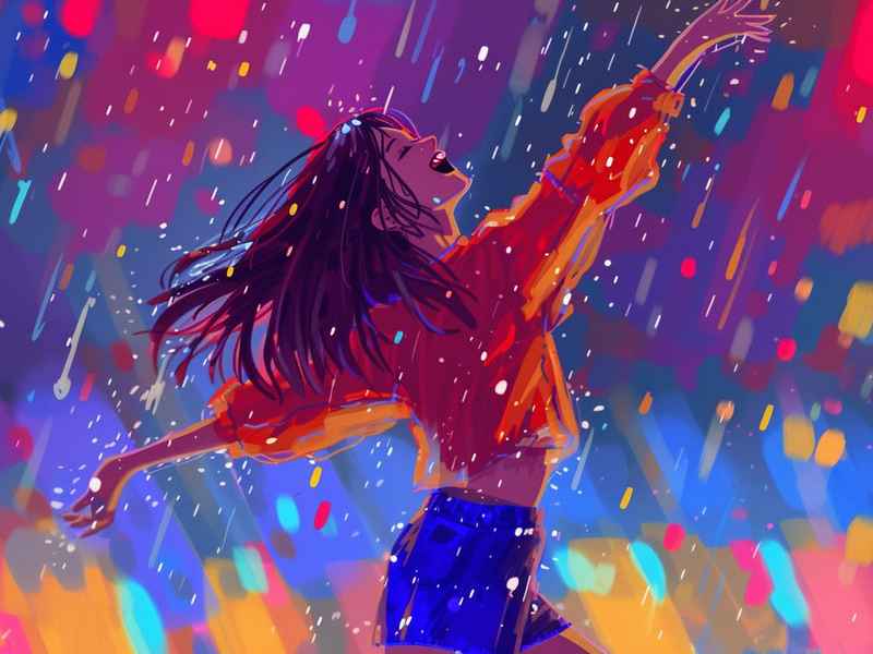 六一儿童节淋雨一直走的舞蹈、六一儿童节淋雨一直走的舞蹈叫什么