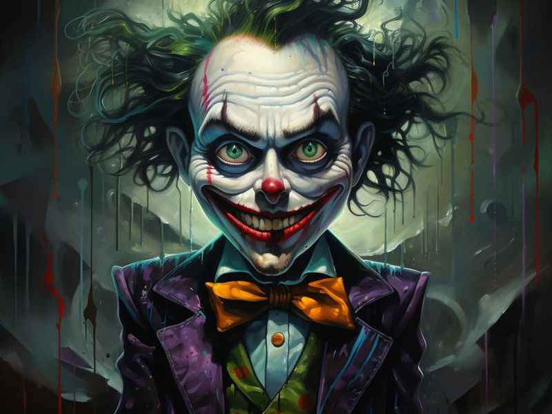 关于小丑的动画视频，关于小丑的动画视频素材