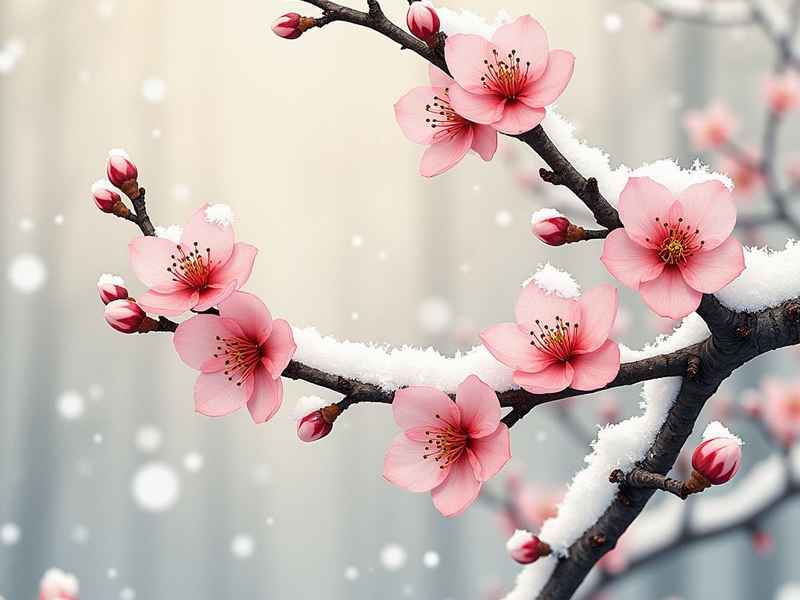 梅花儿童绘本（梅花儿童绘本图片）