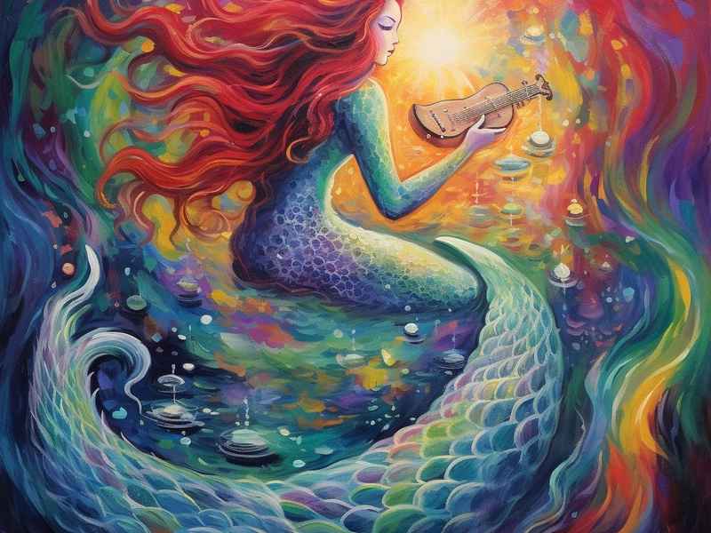 海的女儿讲故事；海的女儿讲故事文字