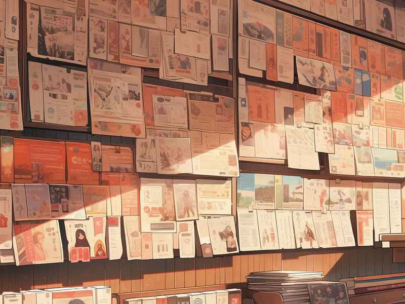 故事卡片墙，讲故事卡片