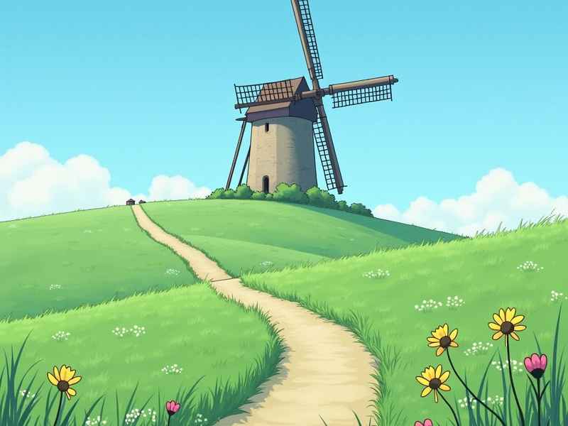 关于风车的童话故事、关于风车的故事五十字