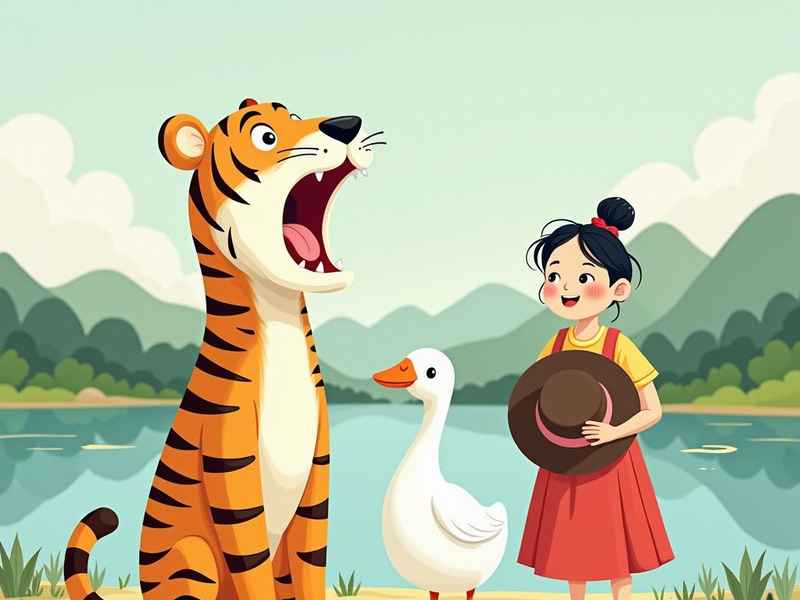 故事大全 老虎，故事大全 老虎过河图片