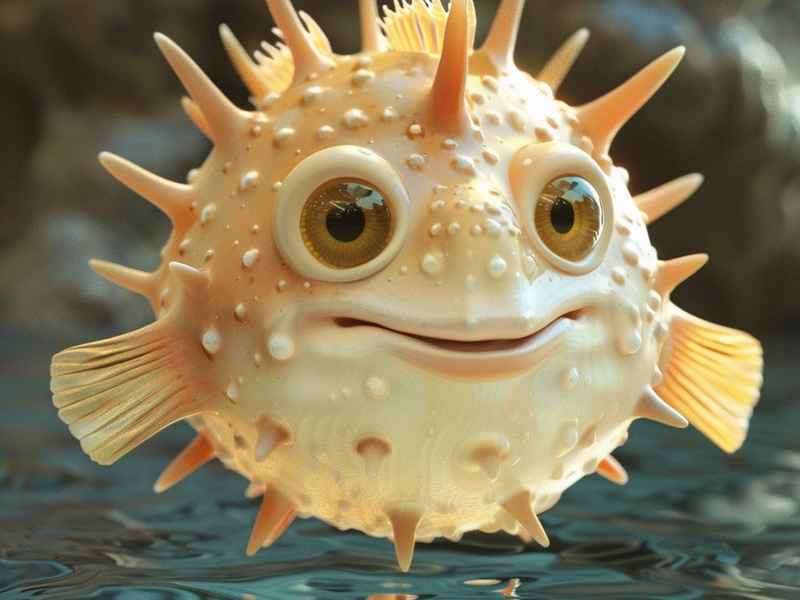 可爱的河豚短故事（可爱的河豚短故事图片）