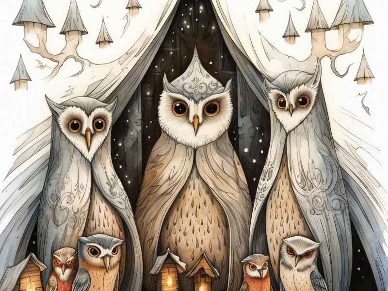 猫头鹰的故事 猫头鹰的故事告诉我们什么道理