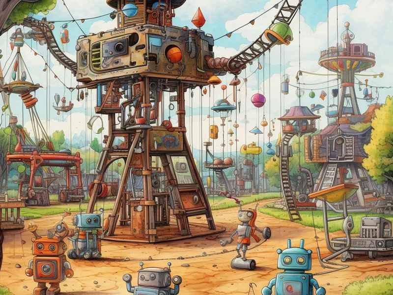 关于挖掘机的儿童故事 - 关于挖掘机的幼儿故事