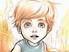 男孩连环画（小男孩连环画）