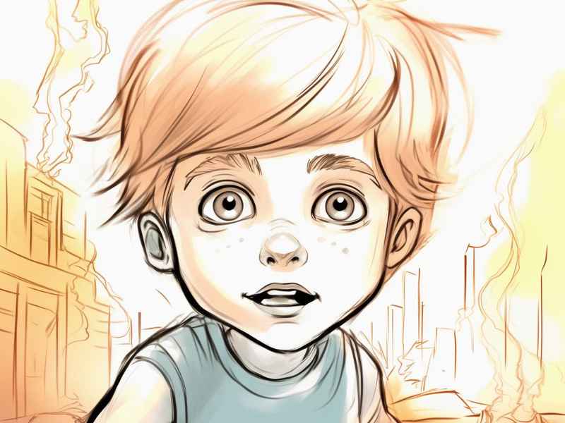 男孩连环画（小男孩连环画）