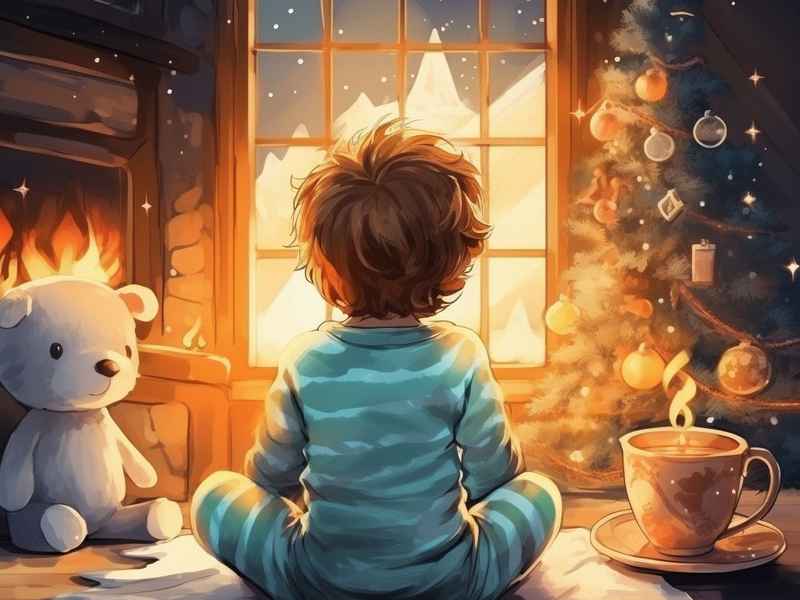 关于新年儿童的故事简短；关于新年的故事幼儿园简短