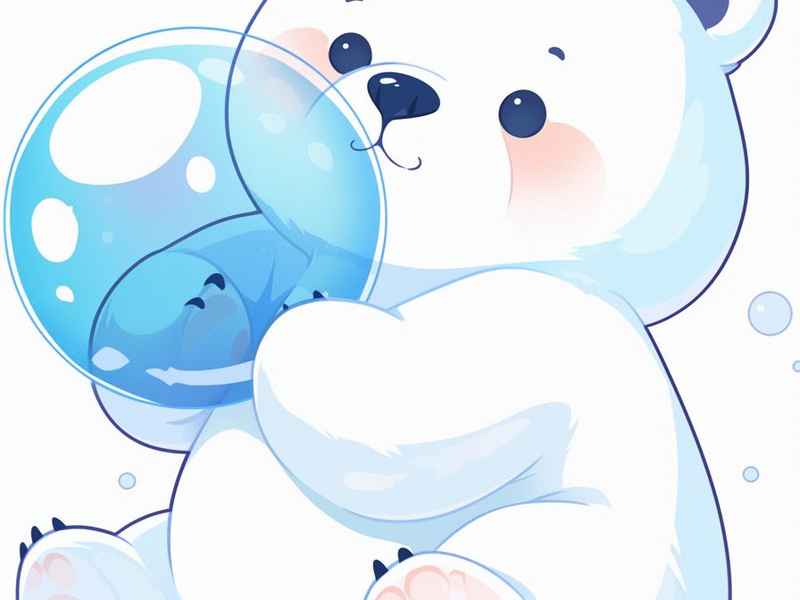 可爱的小熊吹泡泡的故事（可爱的小熊吹泡泡的故事视频）