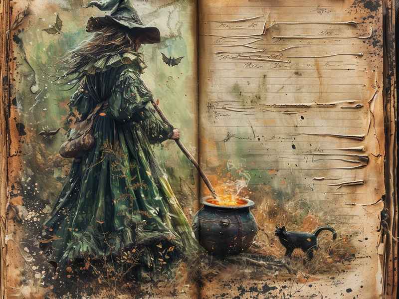 买智慧的故事 女巫（智慧女孩的故事）