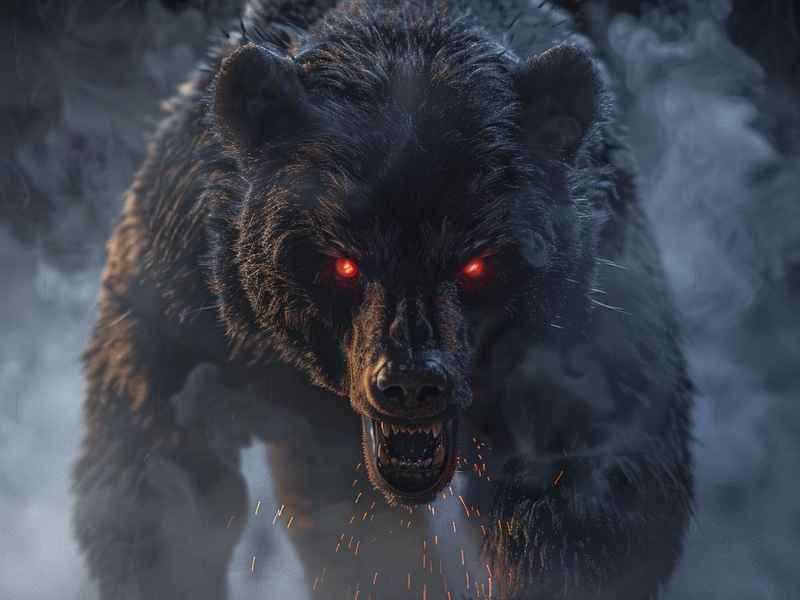 恐怖沙雕鬼故事、恐怖沙雕鬼故事一口气看完恐怖人熊