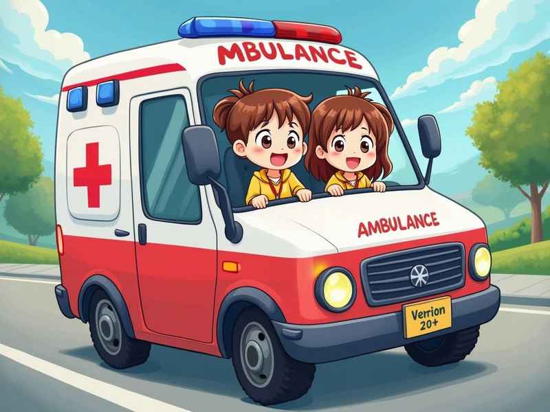 救护车儿童故事文字 救护车的故事文字