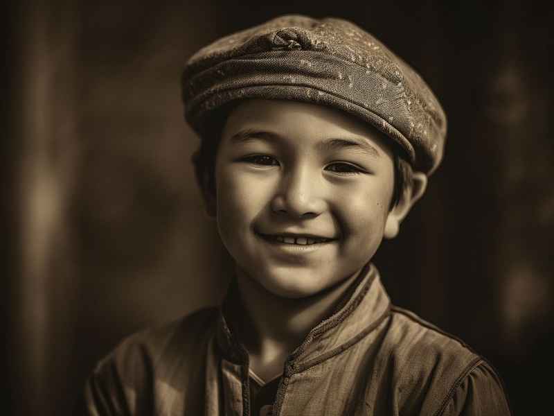 哈萨克族儿童照片（哈萨克族儿童照片高清）