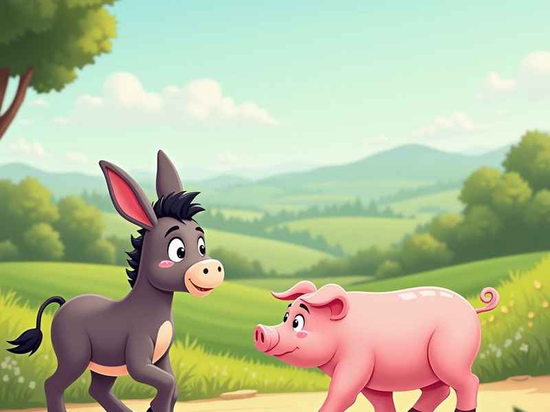 格林童话草驴的故事完整版（格林童话里面的小毛驴）
