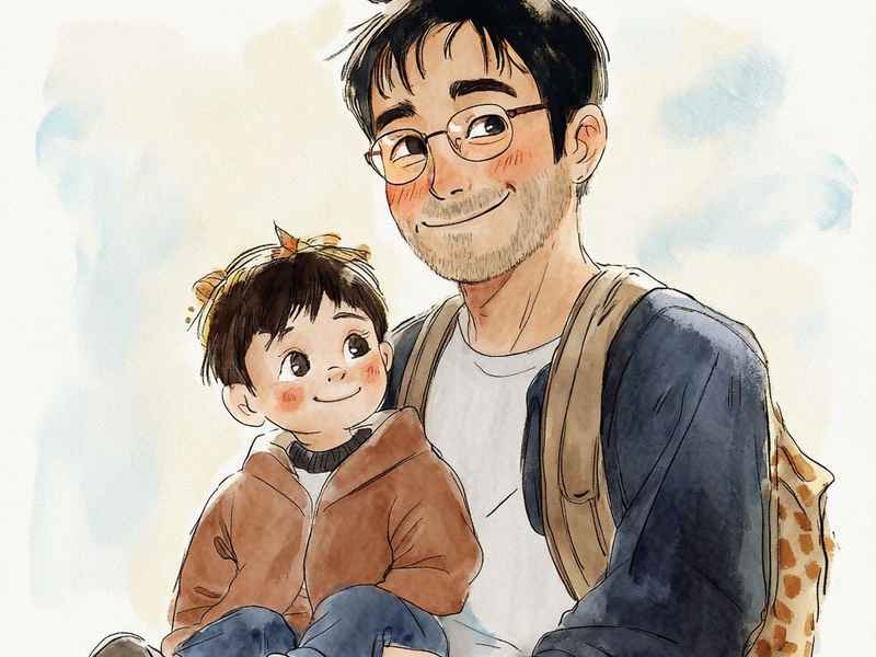 关于爸爸的幼儿绘本故事、关于爸爸的幼儿绘本故事图片