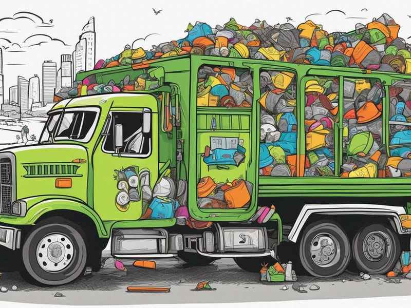 环卫垃圾车儿童故事、垃圾车小故事
