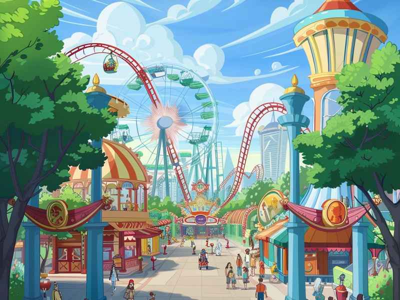 关于游乐园的儿童故事，关于游乐园的幼儿故事