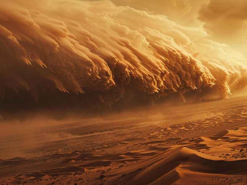 沙尘暴是怎么形成的儿童故事 沙尘暴是怎么形成的简洁