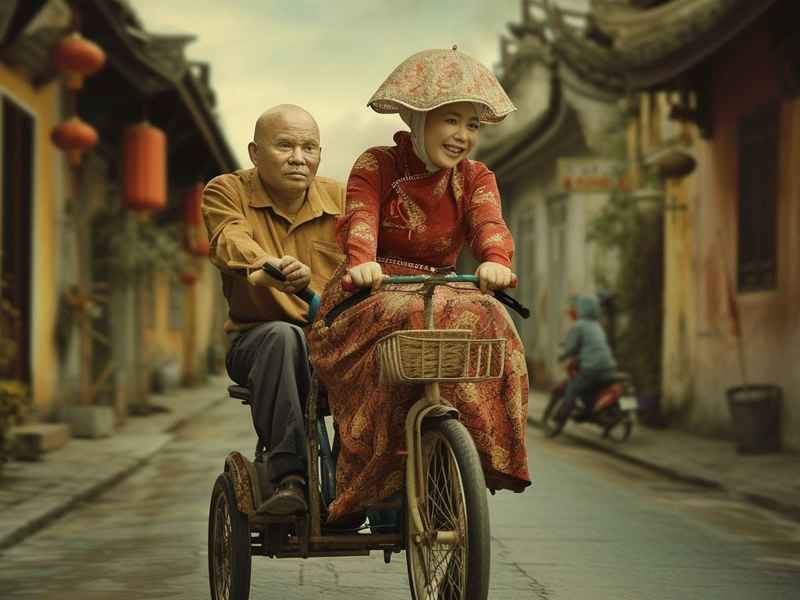 三轮车的爱情故事，三轮车上的爱情故事