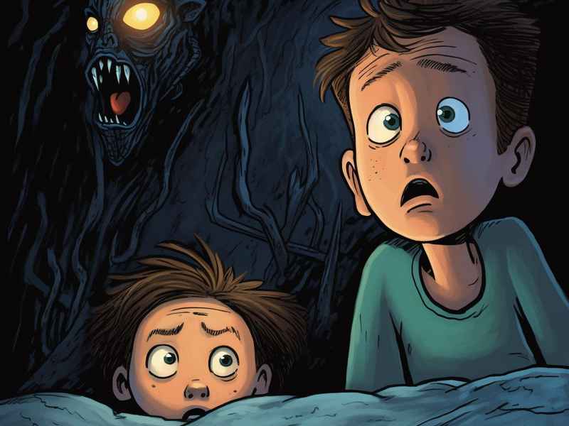 孩子的恐怖小故事，讲给小孩子的恐怖故事