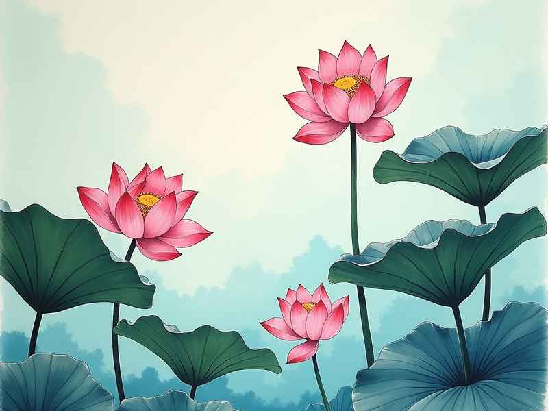 荷花儿童画作品（荷花儿童画作品大全大图）