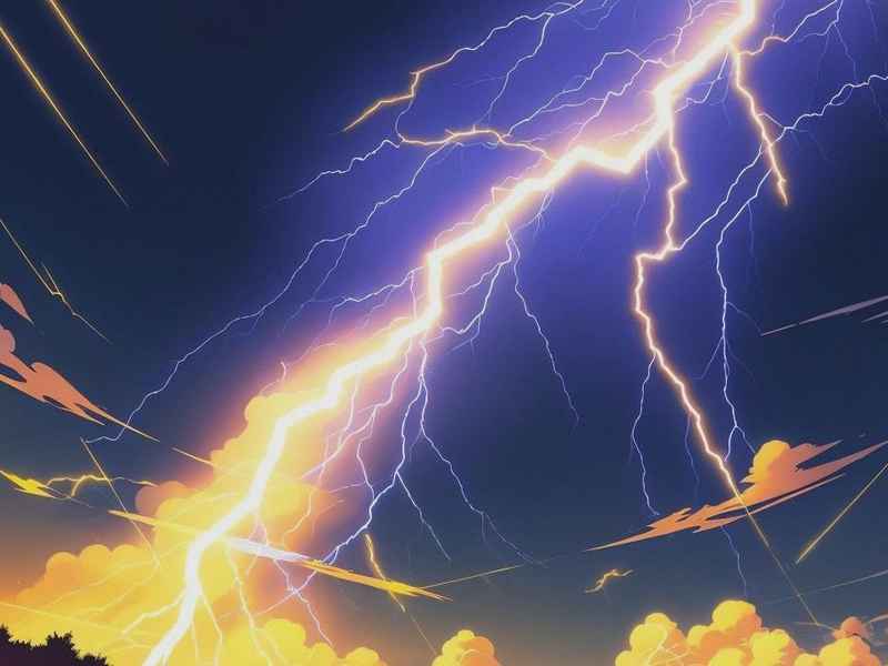 雷电形成儿童故事 雷电的形成过程动画儿童版