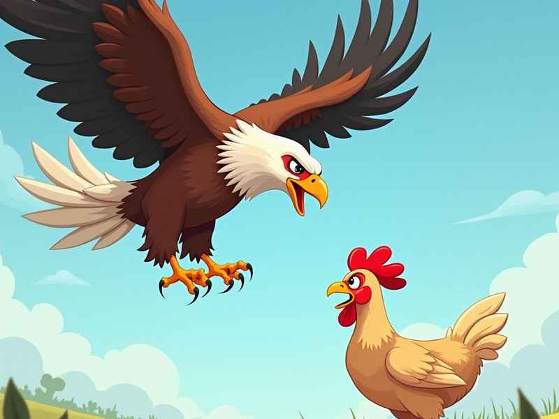 故事老鹰抓小鸡的故事（老鹰抓小鸡的故事文字版）