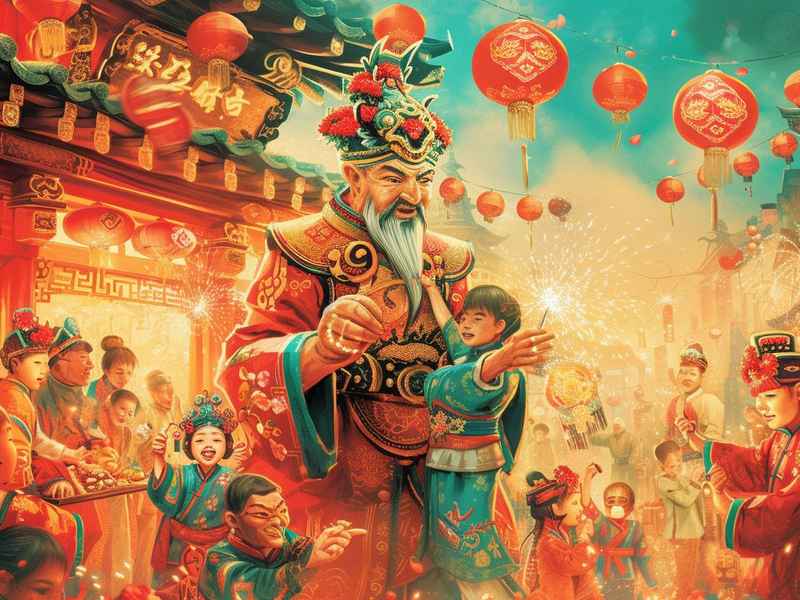过年的由来故事（过年的由来故事的来源）