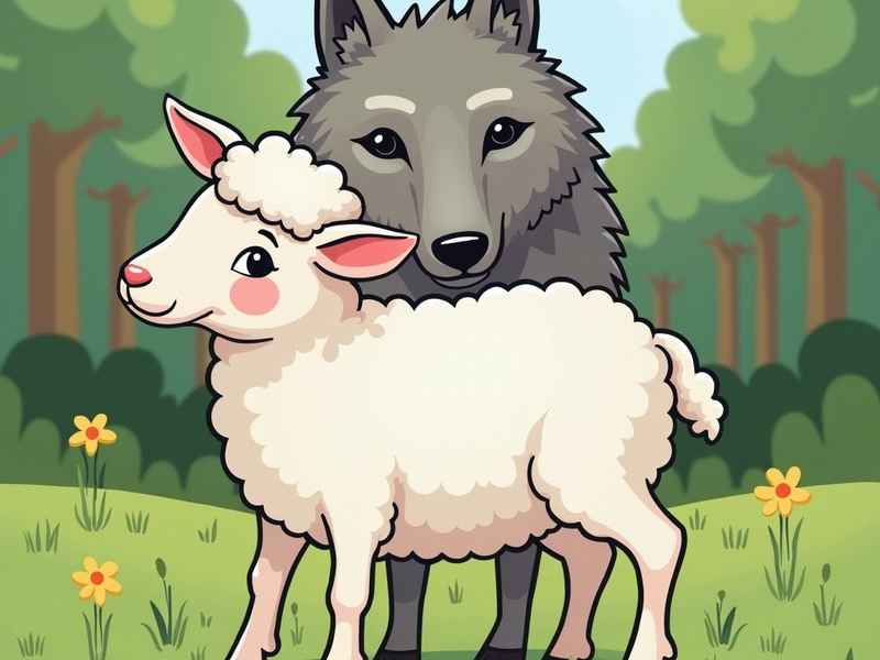 披着羊皮的狼小故事视频（披着羊皮的狼的故事视频兔小贝）