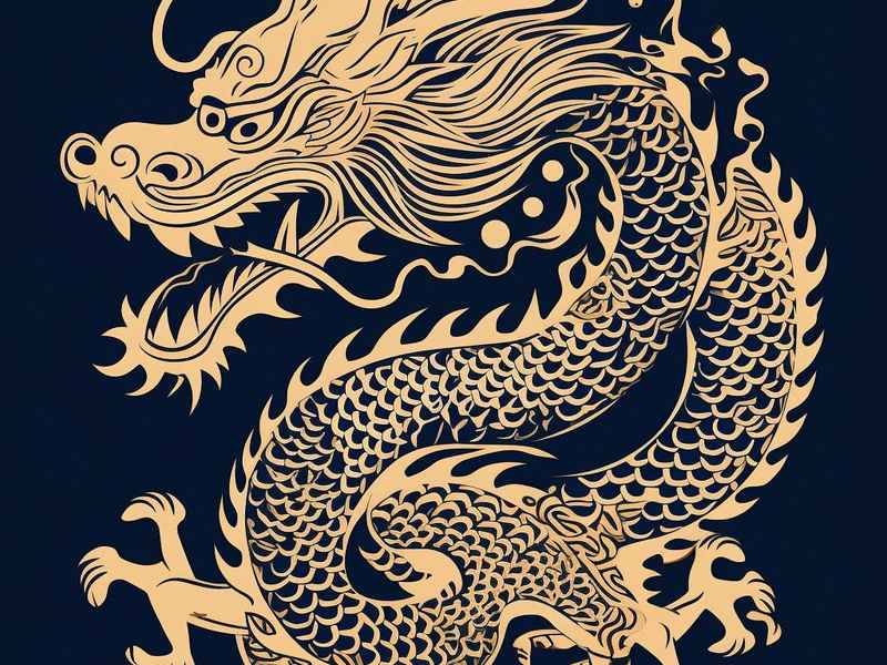 龙的成语简笔画（龙的成语简笔画图片）