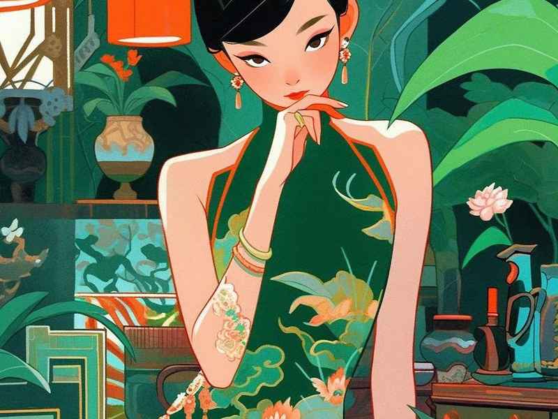 旗袍绘本故事（关于旗袍的绘本故事）