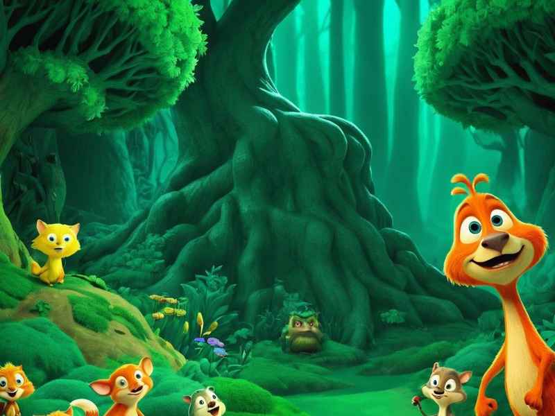 森林车店；森林车店故事视频幼儿中班