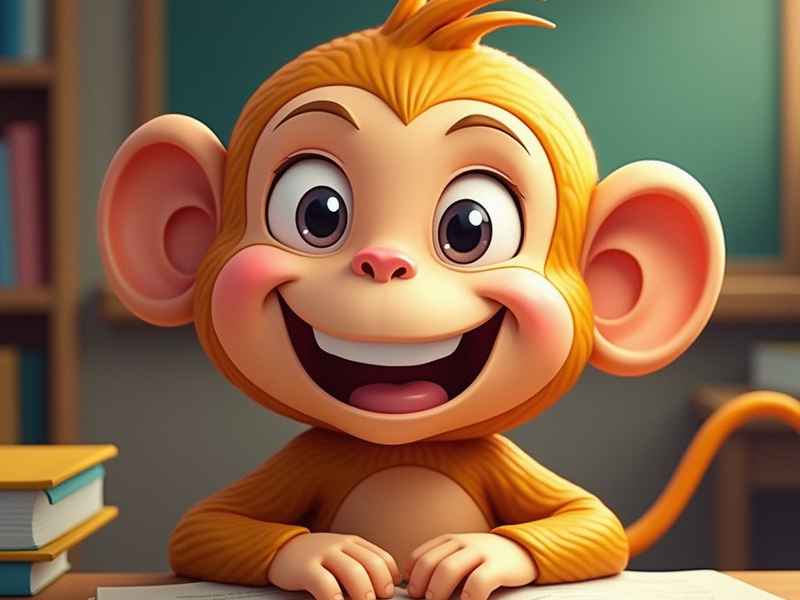猴子学样讲故事（猴子学样讲故事的成语）