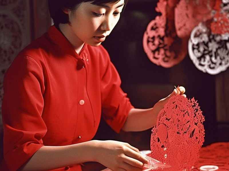 剪纸故事儿童剪纸，剪纸故事作品