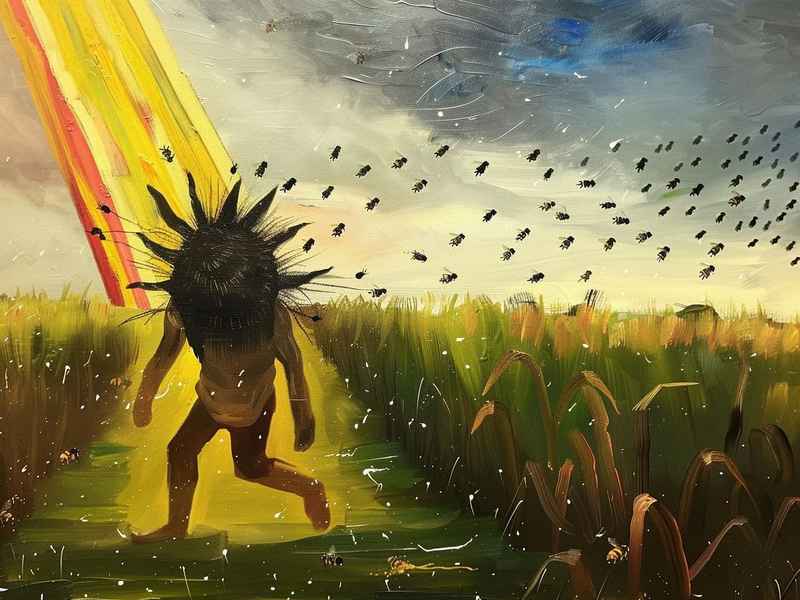 夸父逐日故事绘本、夸父逐日故事绘本手工制作该怎么画呢